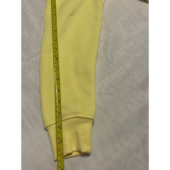Wilo Wellness XS Sweatshirt & Shorts Activewear Set In Yellow & Light Blue - Picture 8 of 15